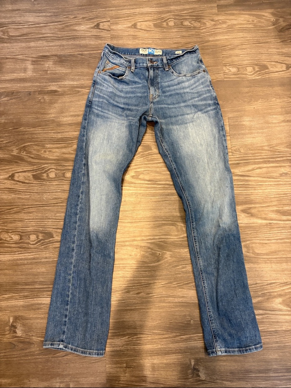 Ariat Light Blue Straight-Leg Men's Jeans